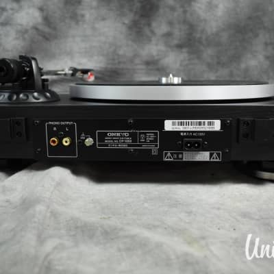 Onkyo CP-1050 direct drive turntable in Excellent condition image 16