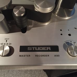 Studer A80 MK2 16 tracks 2 inch tape open reel recorder 1981 image 5
