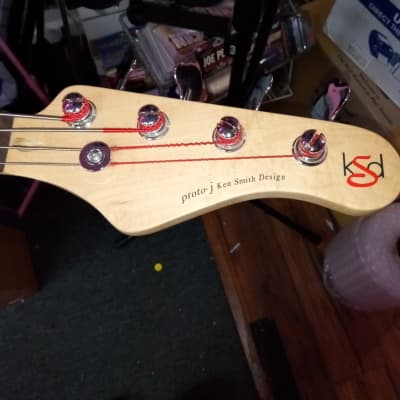 Ken Smith Proto J Bass Guitar (Needs Setup) image 4