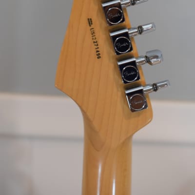 Fender American Standard Stratocaster - 2012 - Mystic Blue - USA - w/ Deluxe Fender Travel Case image 14