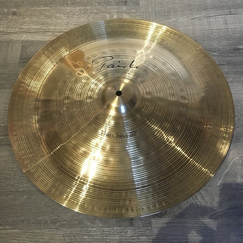 Used Paiste Signature Thin China Cymbal 20 | Reverb