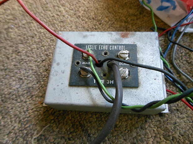 Leslie H3 Echo control 40's, 50's | Reverb