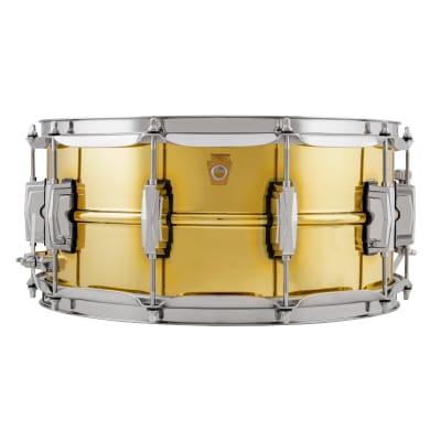 Ludwig LB403 Super Brass Reissue 6.5x14" Snare Drum