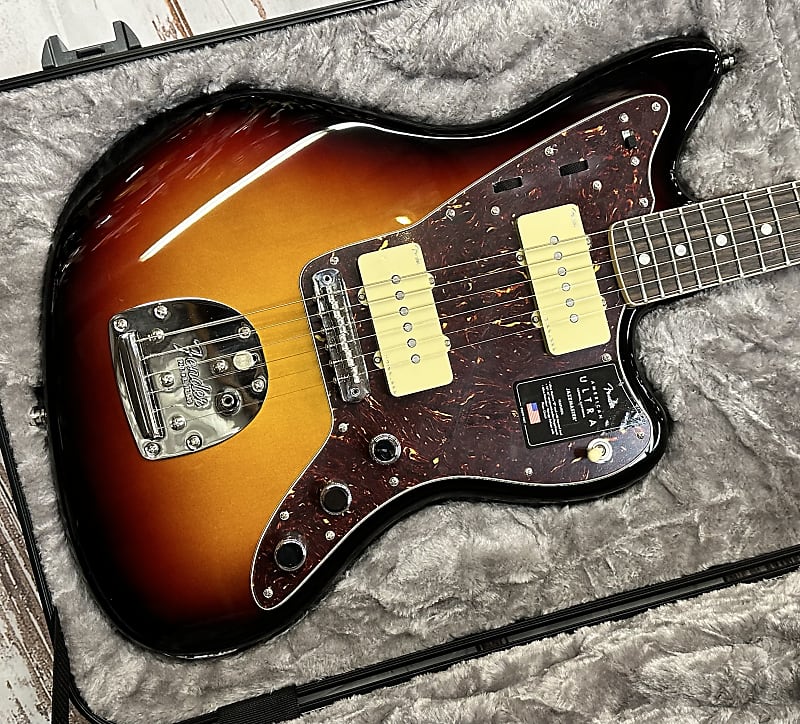 Fender American Ultra Jazzmaster RW 2023 Ultraburst New Unplayed Auth Dlr 8lb 2oz #581 image 1