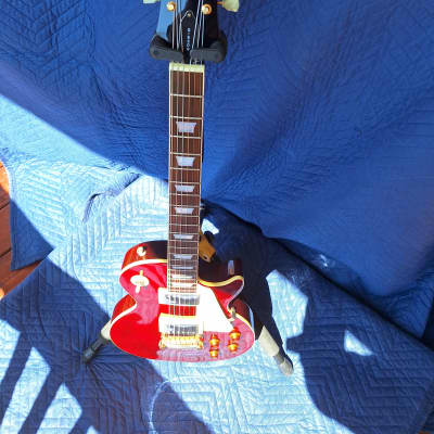 Epiphone Les Paul Std. 2000 - Wine Red with Gibson Hard Case image 19