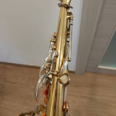 Rare Orsi Milano Bb curved soprano saxophone vintage made in Italy, fully restored killer sound. image 17