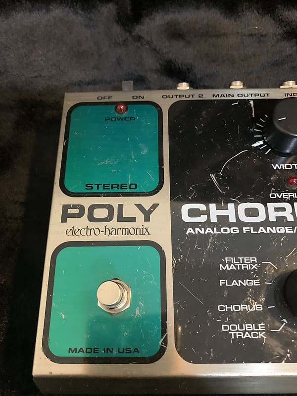 【旧型】electro-harmonix POLY CHORUS エレハモ Electro-Harmonix Stereo Poly Chorus Reissue | Reverb