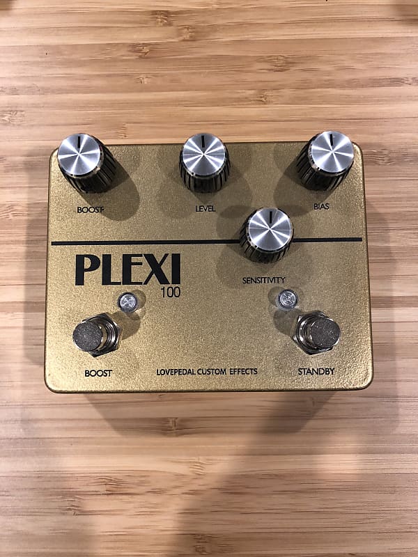 Lovepedal Plexi Pro 100 Rare Custom Germanium Version overdrive pedal  (Purple Plexi Variant)