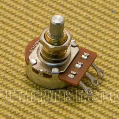 C Taper 16mm Dual Gang Solder-Lug Potentiometer