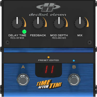 Decibel Eleven Time After Time Delay Effects Pedal image 4