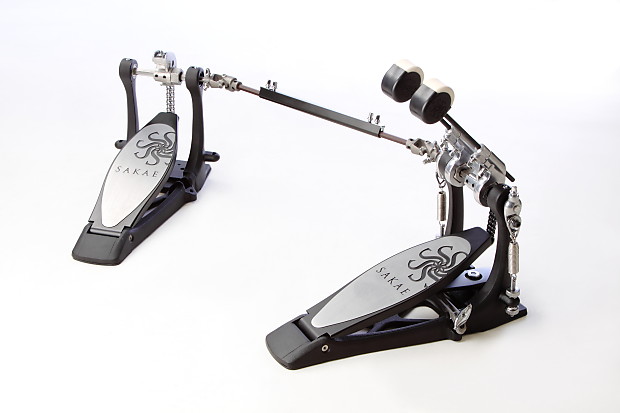 New Sakae Drums XDP 200D X Caliber Double Pedal Bass Drum Pedal