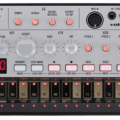Korg Volca Bass Analogue Bass Machine w/ Power Supply image 2