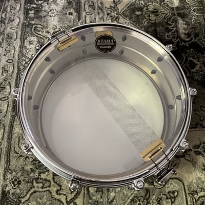 Tama 6x14 Starphonic Snare Drum - Nickel Plated Brass image 9