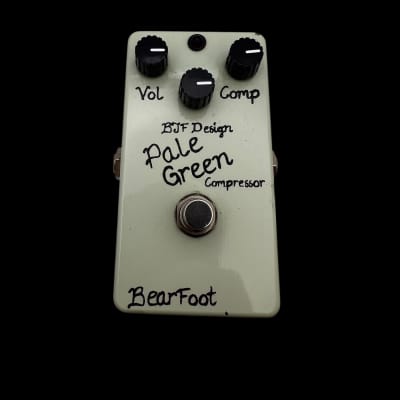 Reverb.com listing, price, conditions, and images for bearfoot-fx-pale-green-compressor