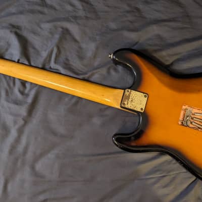 1980s ESP Custom Stratocaster - 2 Tone Sunburst (Nitro) - Japan - Onboard OD - Gig Bag Included image 13