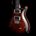 PRS CE 24 Semi-Hollow with F-Hole Flame Maple Top Burnt Amber Smoke Burst