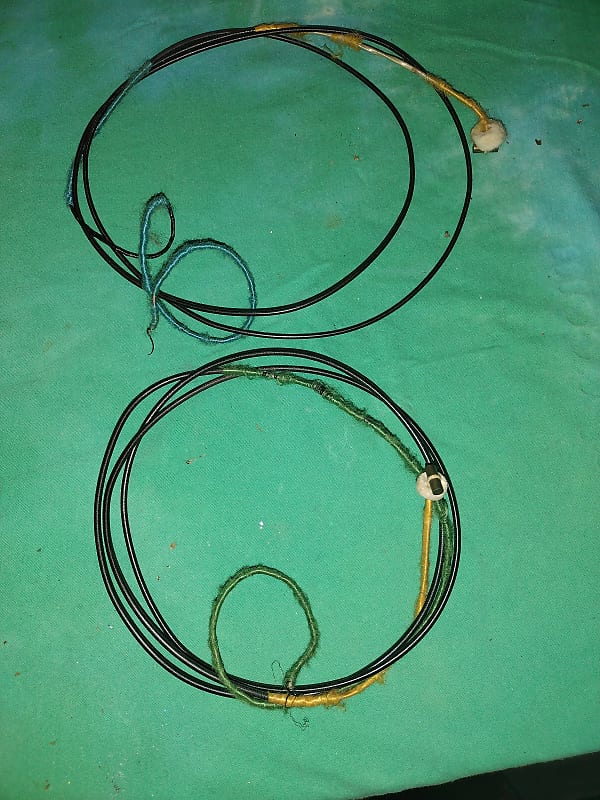 Upright Bass Strings, E and A Tape Wound Reverb