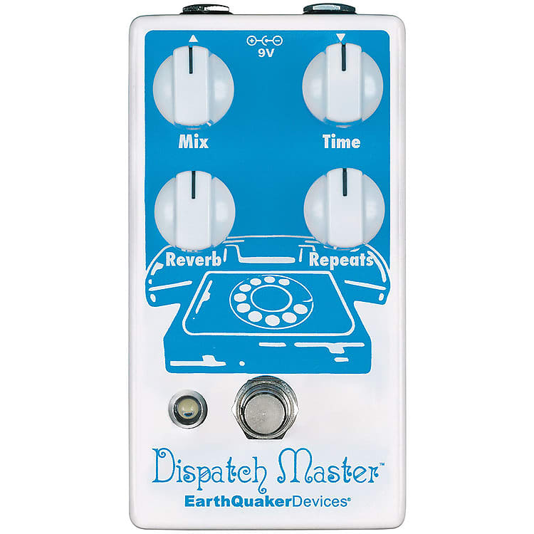 EarthQuaker Devices Dispatch Master Delay & Reverb - Blue image 1