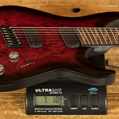 Schecter Omen Elite-7 MS | 7-String - Black Cherry Burst | Reverb UK