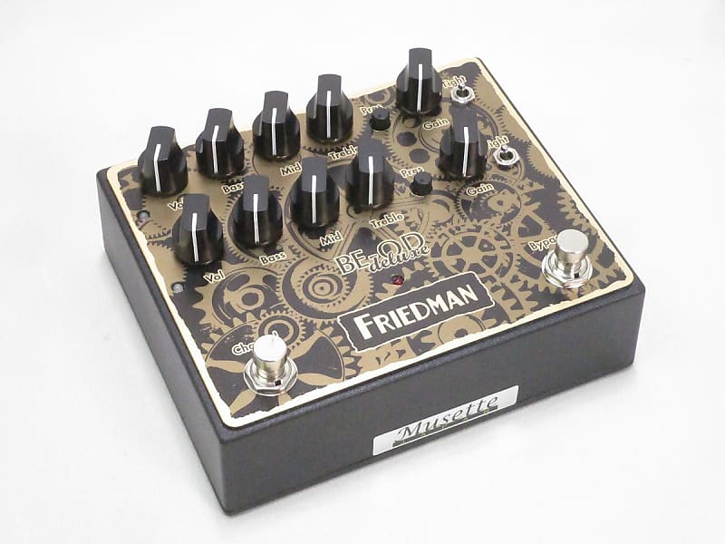 Friedman BE-OD Deluxe Clockworks Edition Overdrive [12/25] | Reverb