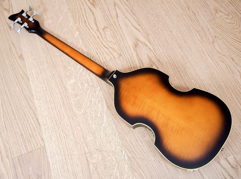 2002 Greco VB-100 Violin Bass 500/1 Beatle Bass Hollowbody