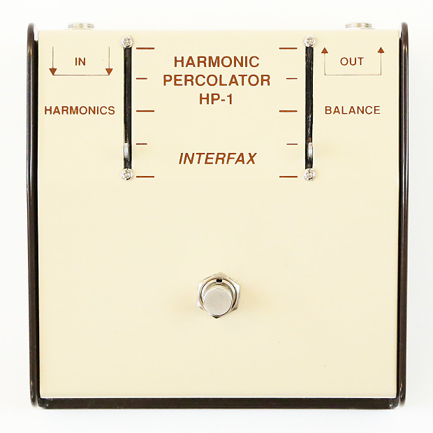 Interfax Harmonic Percolator HP-1 - Theremaniacs Reissue - Excellent  Condition!