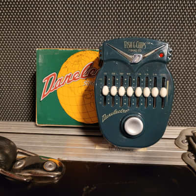 Danelectro Fish and Chips EQ 2010s - Green for sale