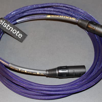 25' The Ribbon Cable™ Pro ~ XLR Microphone Cable ~ Gold or Nickel ~ 7 Colors ~ Gōst Cable Assemblies™ image 3