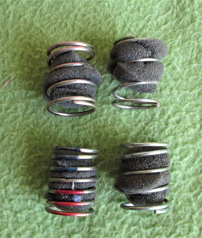 Pioneer PL-55X Turntable SUSPENSION SPRINGS-SET OF 4-Genuine Pioneer PL55X Parts-Japan  			