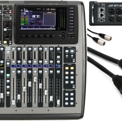 Behringer X32 Compact 40-channel Digital Mixer  Bundle with Behringer SD8 8-channel Stage Box... (4 Items) image 1