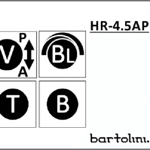 Bartolini HR-4.5AP Pre-Wired 2 Band EQ Active/Passive Vol, blend, individual bass & treble image 9