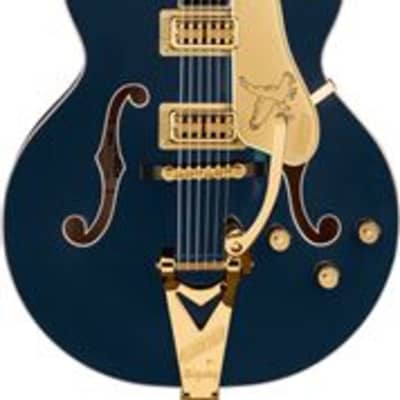 Gretsch G6136TG Players Edition Falcon with Bigsby Midnight Sapphire w/Case image 2
