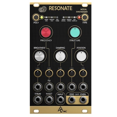After Later Audio Resonate Mutable Instruments Rings Clone Eurorack Module