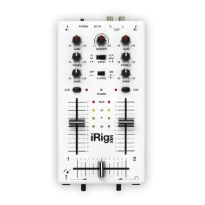 IK Multimedia iRig Mix Mobile DJ Mixer for iOS