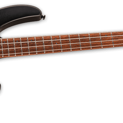 ESP LTD D-4 Burled Poplar Black Natural Burst Satin Electric Bass Guitar B-Stock image 3