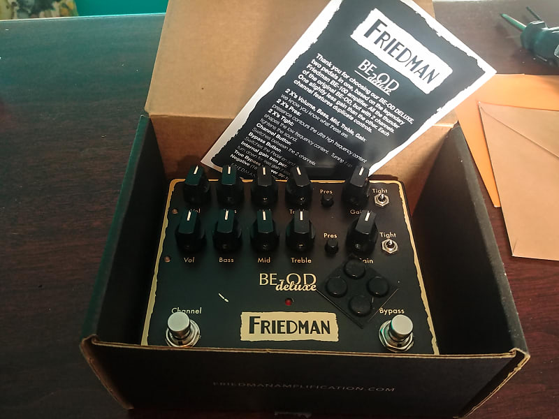 Friedman BE-OD Deluxe PLUS Custom Mod Kit | Reverb Canada