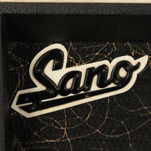 Sano Supersonic Tube Amp amplifier 1X12 + 2X8 speakers 1967 Black image 2