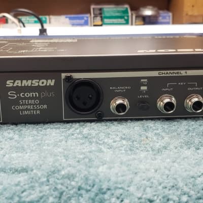 Samson S-Com Plus S Class Stereo Compressor/Limiter