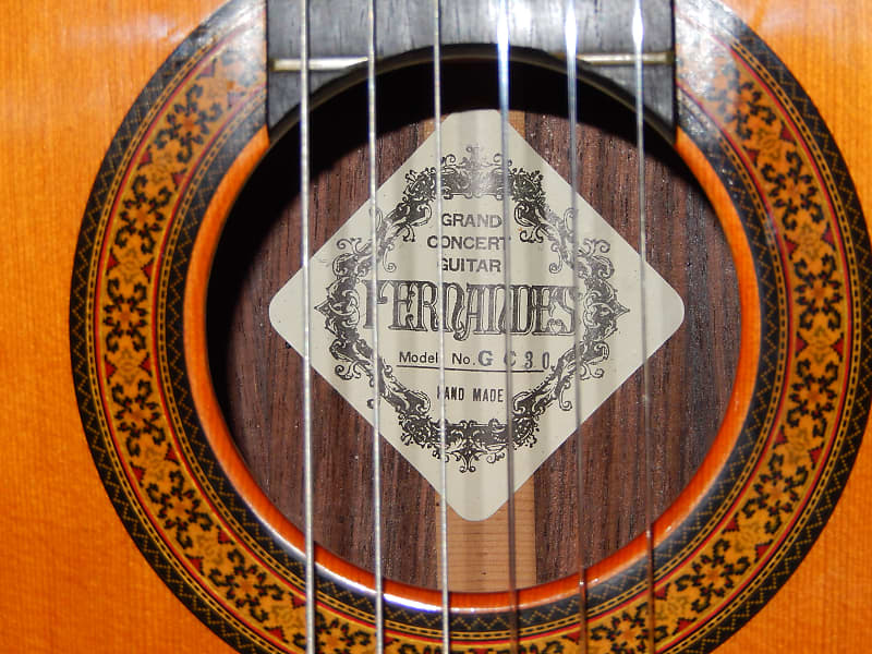 新品同様と言えそうなピカピカの「FERNANDES GC-30」超美品とハードケース