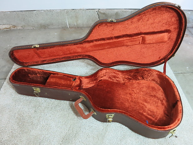 Vintage 1970s Alvarez Acoustic Classical Guitar Case Orange Lining 43X18X6 Reverb Deutschland