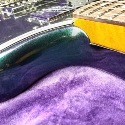 Fender Jazzmaster 2017 Custom Body w/ Wide Range Pickups, Metallic Moss Green image 12