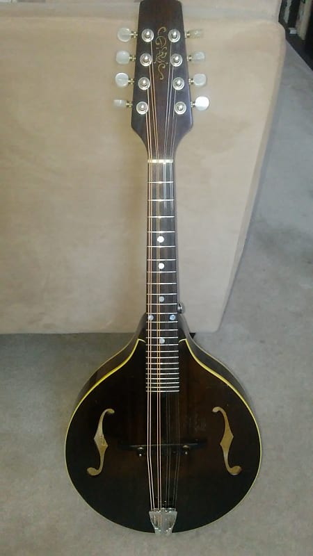 Givens A mandolin 1988 Natural Brown image 1