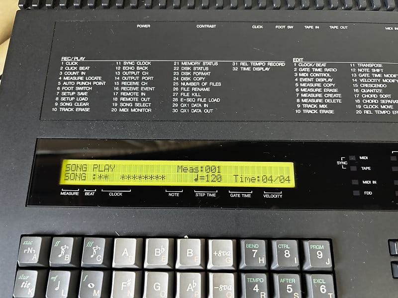Yamaha QX3 Digital sequence recorder | Reverb