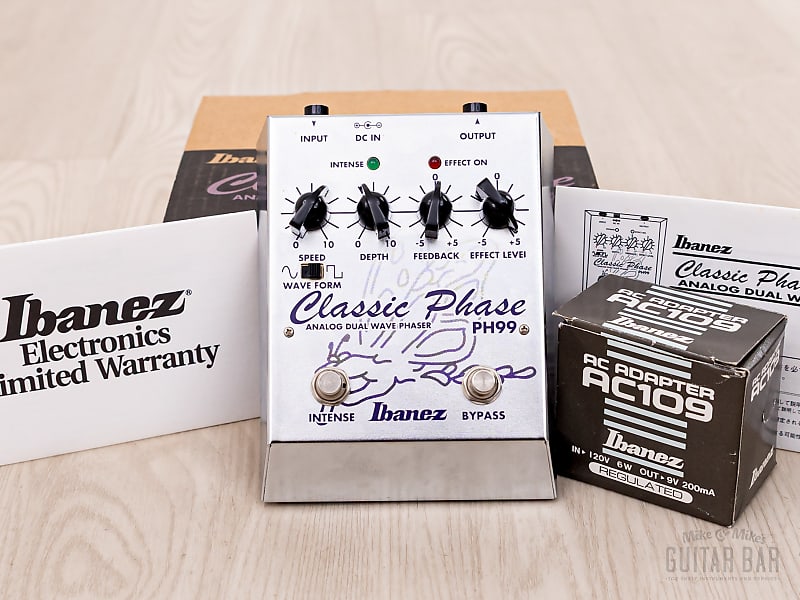 1990s Ibanez PH99 Classic Phase Analog Dual Wave Phaser