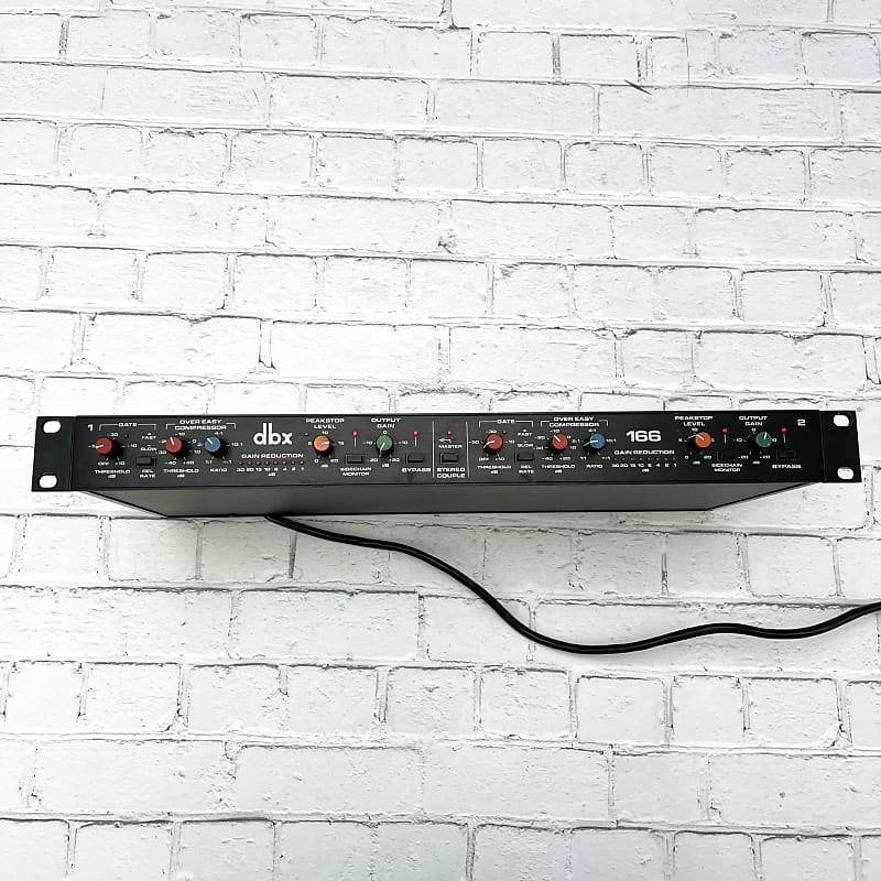 dbx 166 2-Channel Dynamics Processor | Reverb