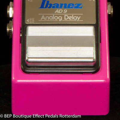 Ibanez AD-9 Analog Delay 1983 Japan s/n 363318 , MN3205 chip and JRC4558D op amp image 8