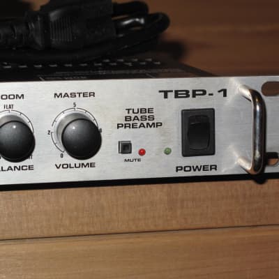 Fender TBP-1 Tube Bass Preamp Made in USA - with Footswitch image 1
