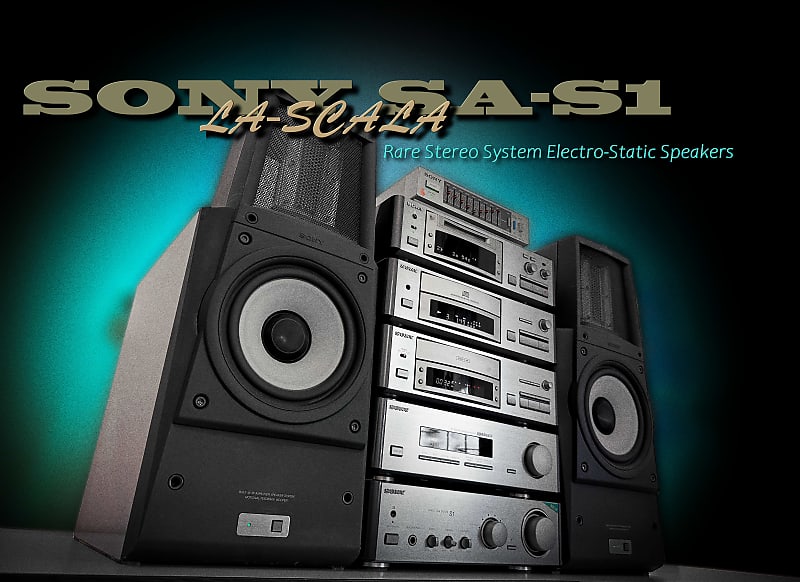 Sony LA-SCALA TAE-S1 Complete Stereo System Electro-Static | Reverb