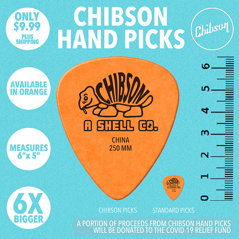 The Chibson Jumbo Hand Pick™ imagen 1