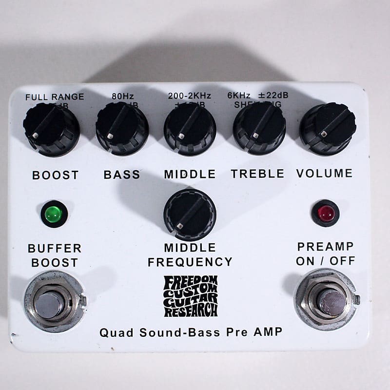 FREEDOM CUSTOM GUITAR RESEARCH Quad Sound-Bass Pre AMP II SP